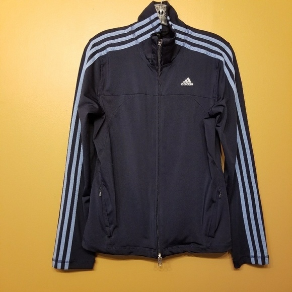 Adidas | Women's Navy Clima365 Full Zip Jacket (Size Small) - Picture 8 of 10